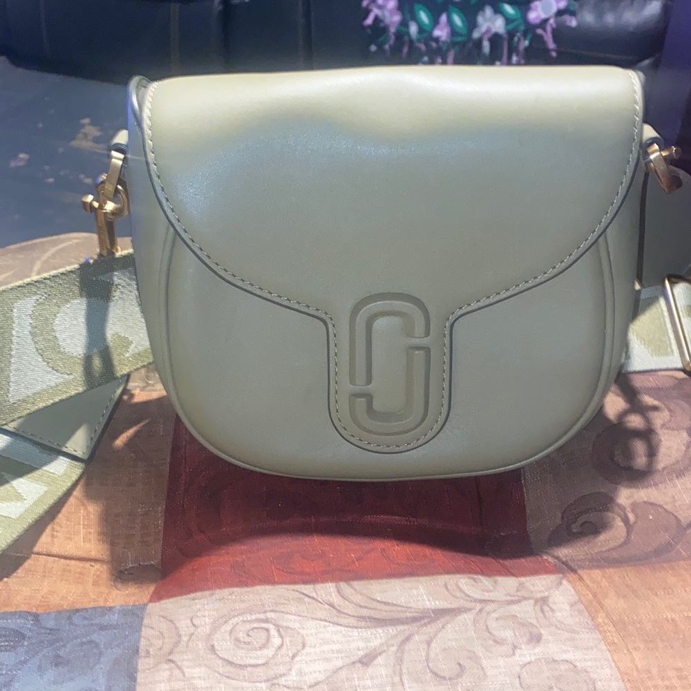 Marc Jacobs Sage Green Crossbody Bag